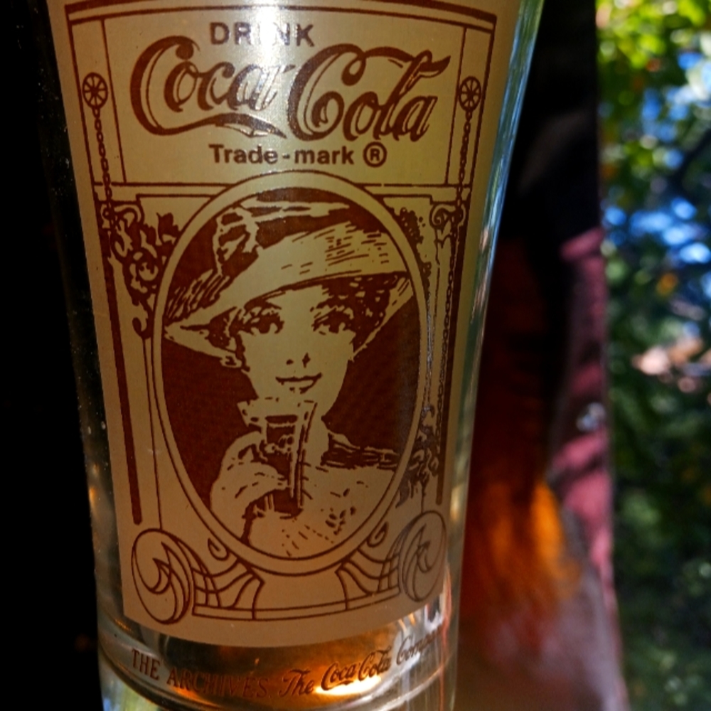 Vintage Coca-Cola glasses